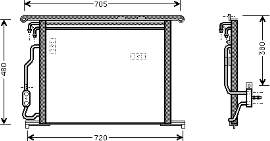 30005280 VAN Wezel condensador aire acondicionado