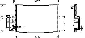 37005274 VAN Wezel condensador aire acondicionado