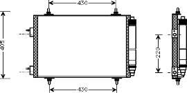 40005209 VAN Wezel condensador aire acondicionado