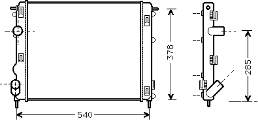 Comprar 73564 Asam Radiador de auto