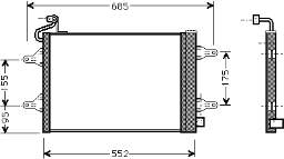 Condensador VAN Wezel 76005007