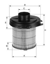 C14682 Mann-Filter filtro de aire
