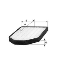 CUK36422 Mann-Filter Filtro antipolen