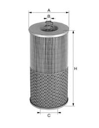 H1277 Mann-Filter filtro de aceite