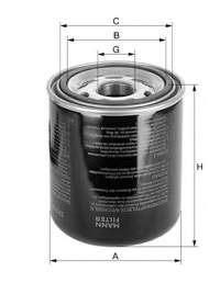 TB1374 Mann-Filter filtro del secador de aire (separador de agua y aceite (CAMIÓN))
