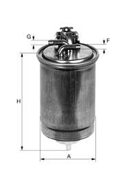WK8536 Mann-Filter filtro de combustible