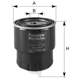 F 57323 Purolator filtro combustible