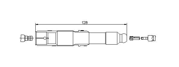 132291 Bremi terminal de la bujía de encendido