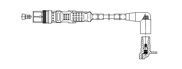 030905430N VAG Cables de alta tensión, juego