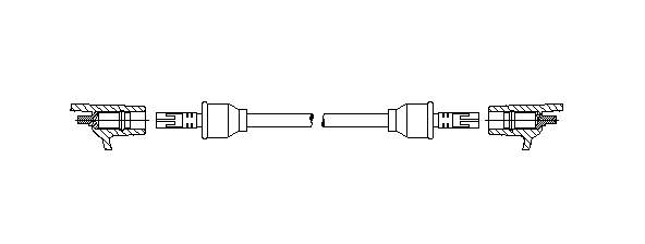 Juego de cables de encendido 3371083020 Suzuki