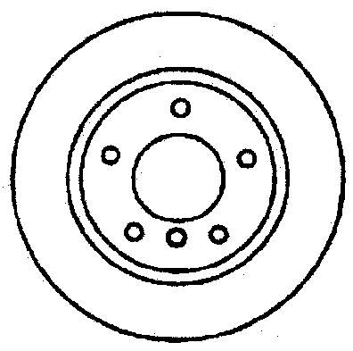 Disco de freno delantero 8143210 Brembo