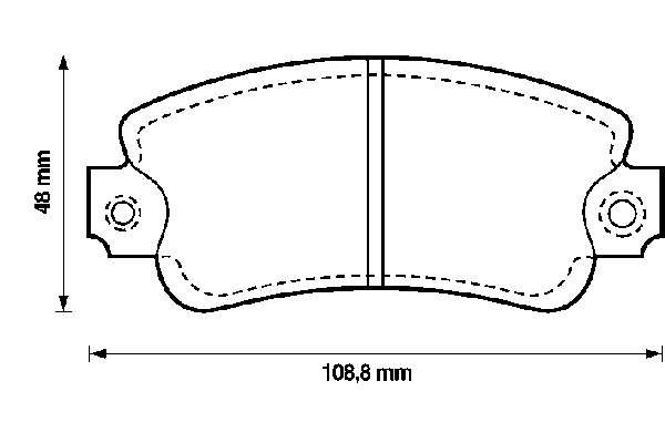 571464B Jurid/Bendix pastillas de freno delanteras