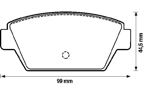 Pastillas traseras de freno Mitsubishi Galant VI desde 18,32 €