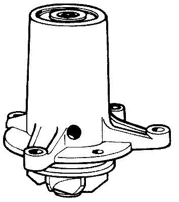 Bomba de agua VKPC88809 SKF