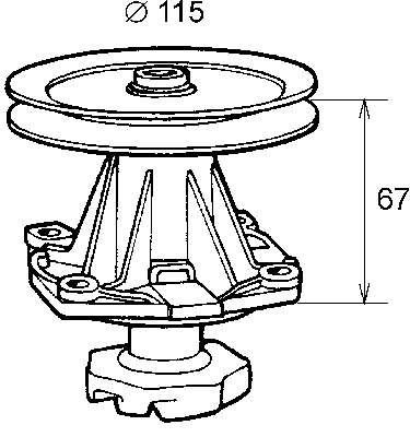 Bomba de agua VKPC82206 SKF