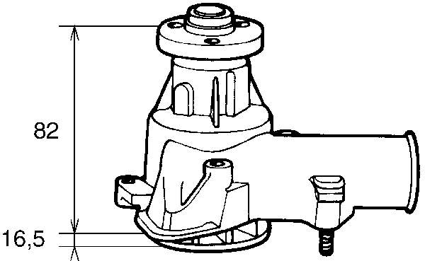 S111 Dolz Bomba refrigerante coche