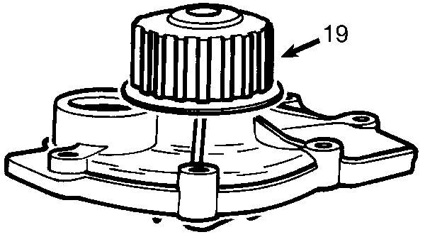 Bomba de agua VKPC86618 SKF