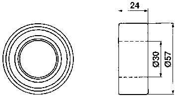 VKM12200 SKF Rodillo de cadena