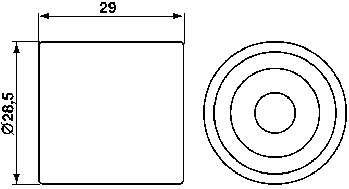 Rodillo intermedio de correa dentada Volkswagen Passat 3G2, CB2