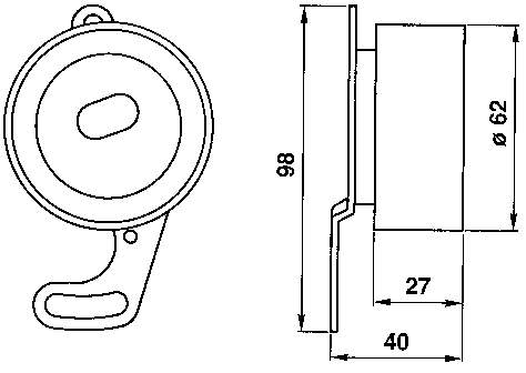 Tensor de la correa de distribución SKF VKM73600 precio, desde 25,78 EUR
