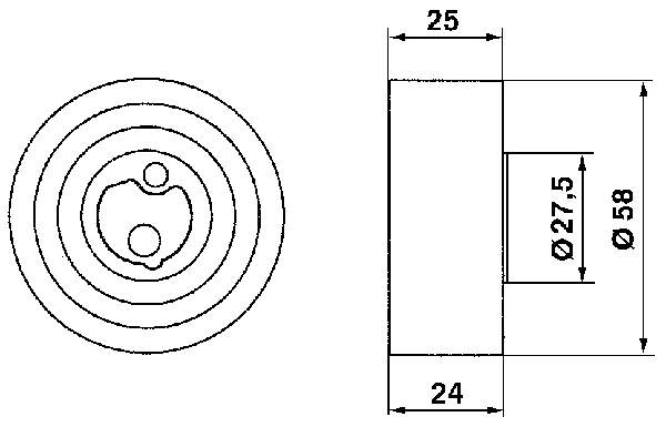 Comprar VKM76202 SKF Tensor correa distribución