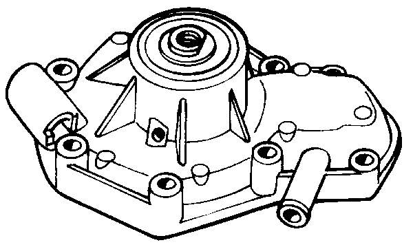 VKPC86602 SKF Bomba refrigerante coche