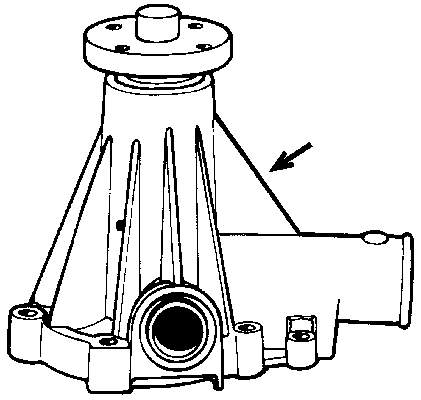 Bomba de agua VKPC86610 SKF