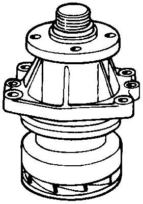 VKPC88617 SKF Bomba refrigerante coche