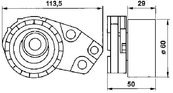 Tensor de la correa de distribución SKF VKM70000 precio, desde 21,37 EUR
