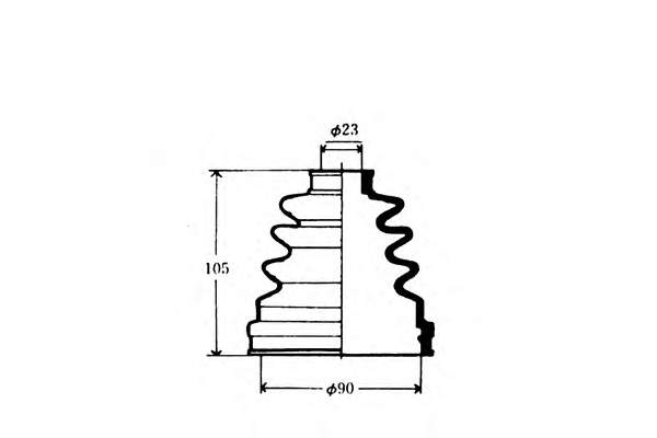 Comprar J2881001 Nipparts Fuelle, junta homocinética interior derecha delantera