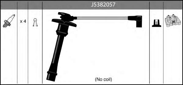 J5382057 Nipparts cables de bujías