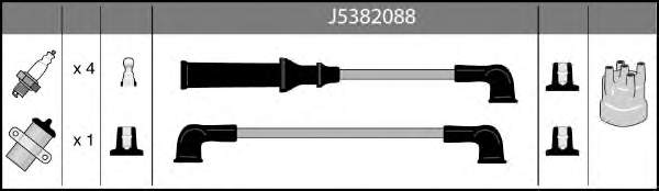 Juego de cables de encendido 0329 NGK