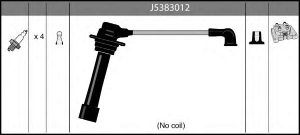 J5383012 Nipparts cables de bujías