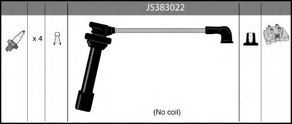 Comprar J5383022 Nipparts Cable de bujía