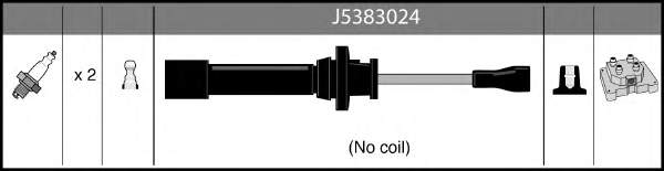 Juego de cables de encendido J5383024 Nipparts