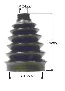 302577 Loebro fuelle, árbol de transmisión delantero exterior