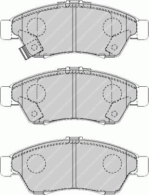 FDB1533 Ferodo pastillas de freno delanteras