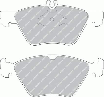 Comprar FDB1050 Ferodo Pastillas delanteras de freno