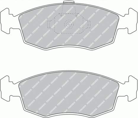 Pastillas de freno delanteras Palio hatchback (1996-2026) original desde 29,64 €