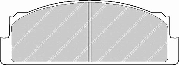 FDB22 Ferodo pastillas de freno traseras