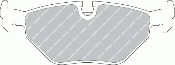 Comprar FDB578 Ferodo Pastillas de freno traseras