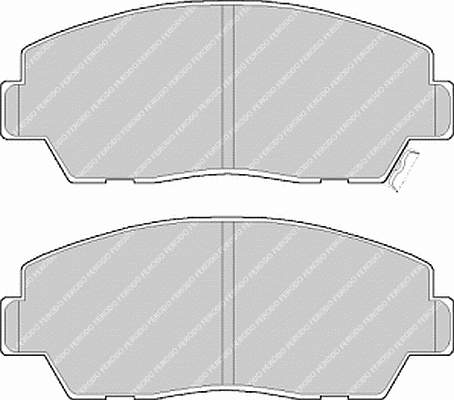 FDB633 Ferodo pastillas de freno delanteras