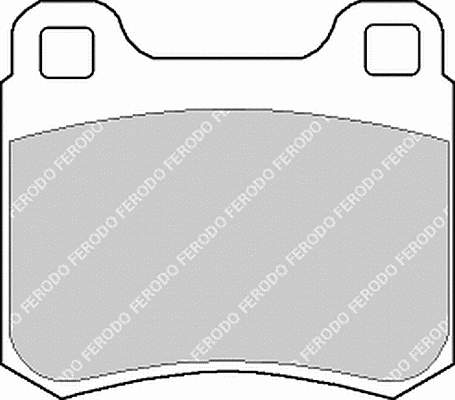 Comprar FDB979 Ferodo Pastillas de freno traseras