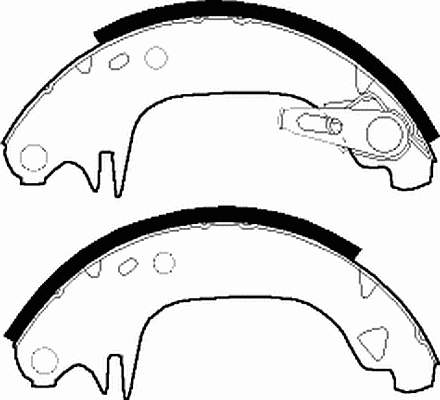 Zapatas de freno FSB188 Ferodo