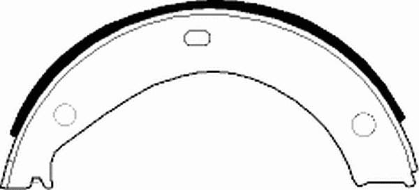 Juego de zapatas de frenos, freno de estacionamiento BMW 5 E28