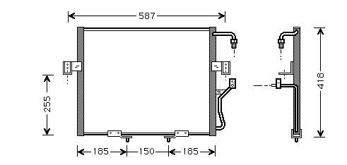 Condensador aire acondicionado FP40K324AV FPS