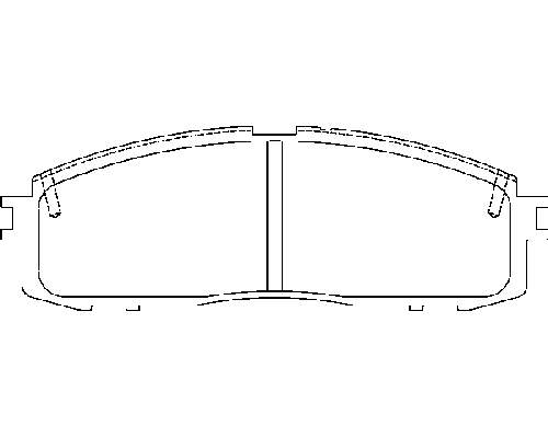 MDB1322 Mintex pastillas de freno traseras