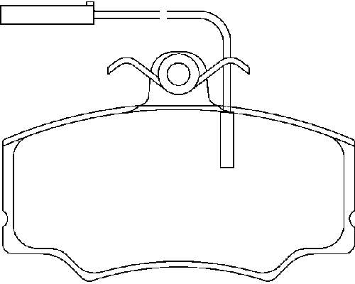 Pastillas de freno delanteras para Alfa Romeo 33  (905)