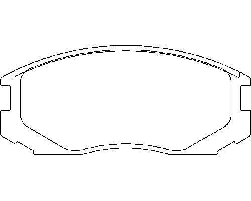 MDB1722 Mintex pastillas de freno delanteras