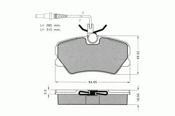 7252 PEX sello de aceite transmision automatica